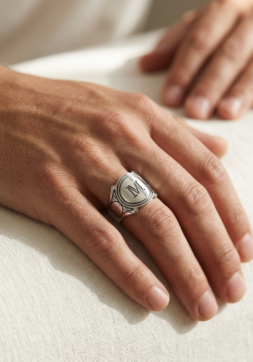 Havana Letter Ring