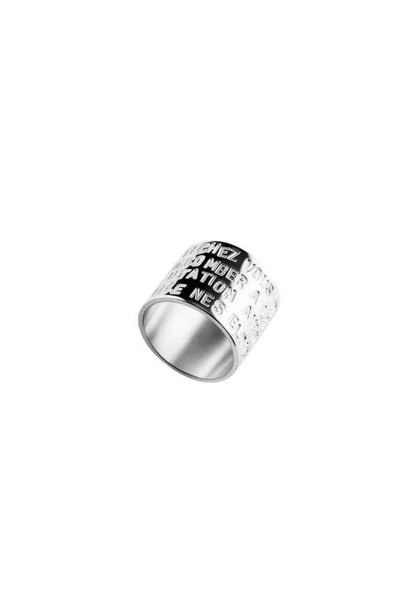 Bague Inscription