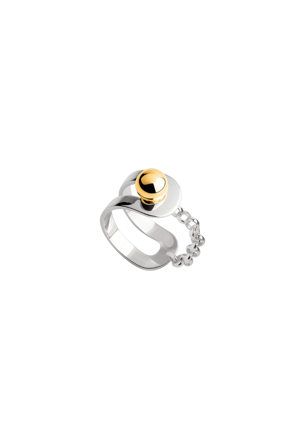 Gold & Silver Jupiter Ring