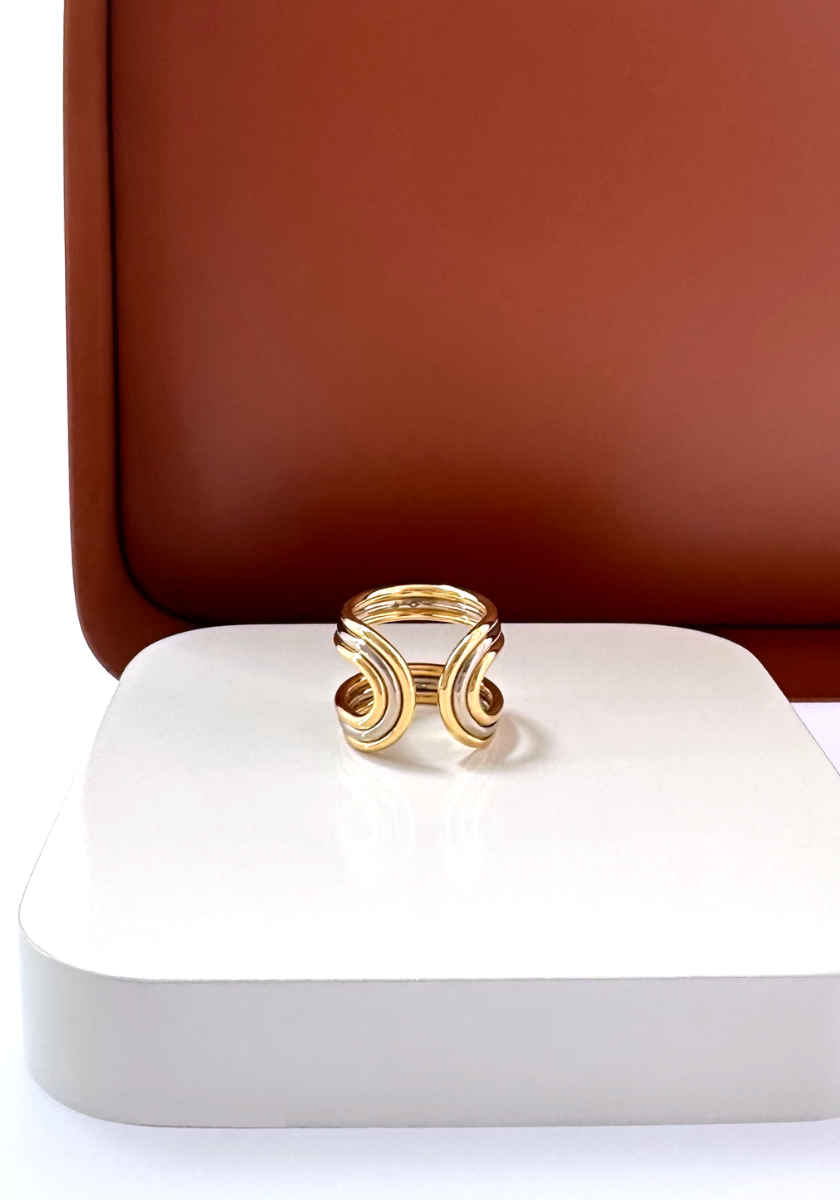 Laconique Gold Ring
