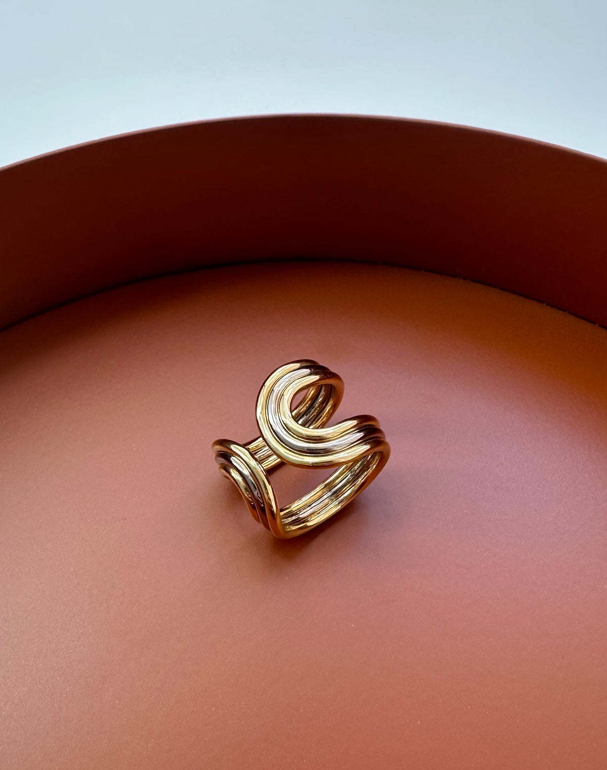 Laconique Gold Ring