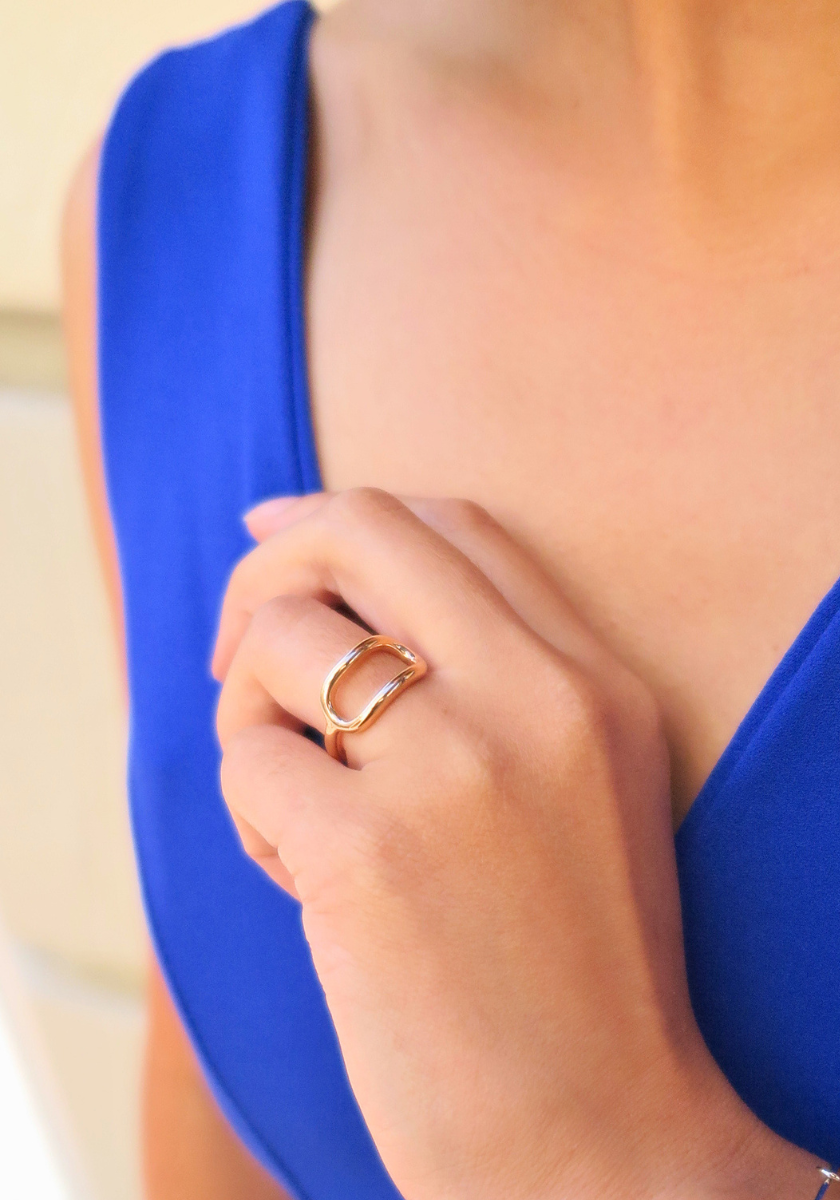 Gold Lea Ring