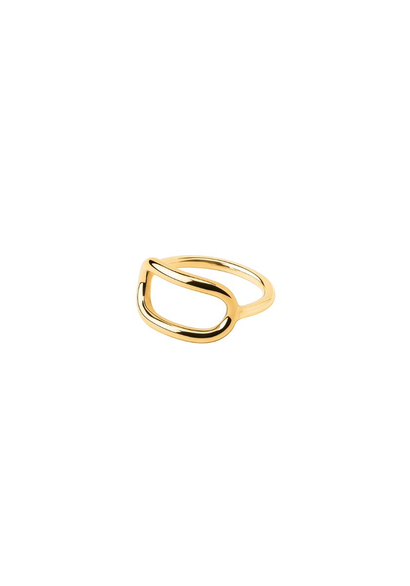 Gold Lea Ring