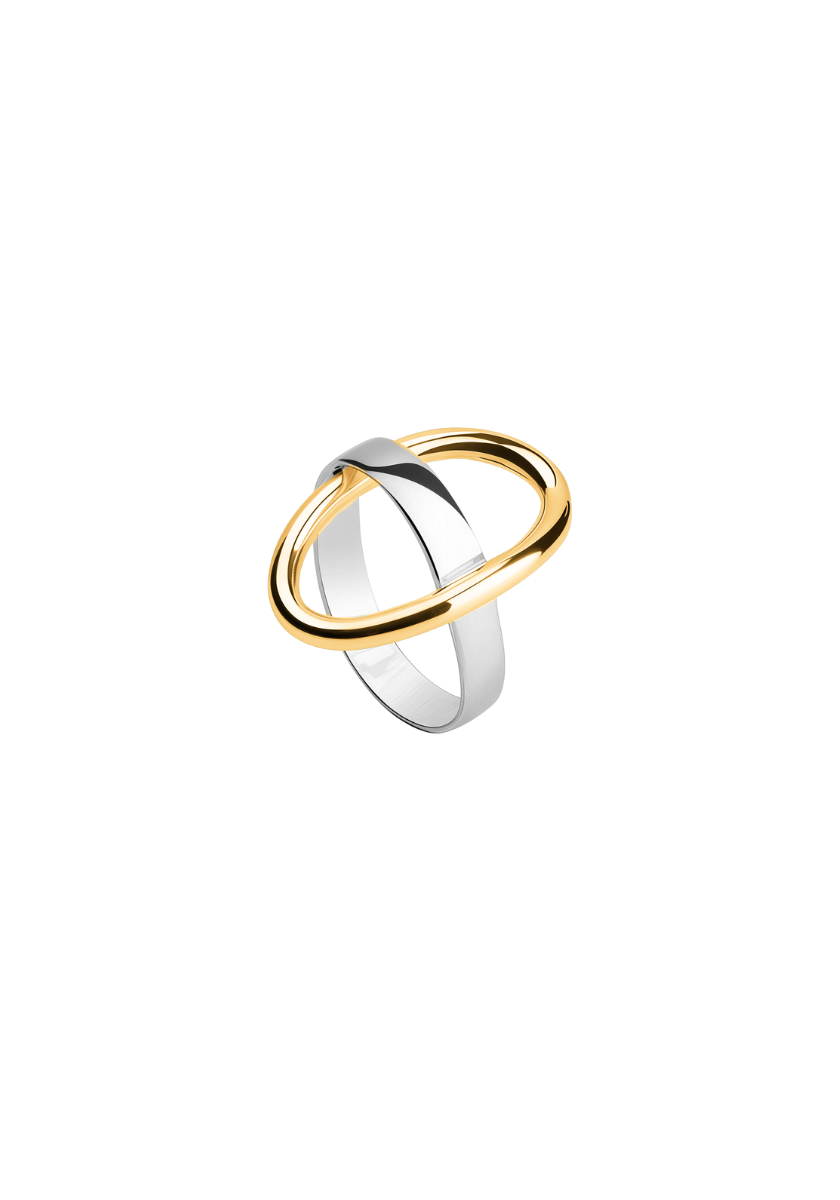 Bague Lou Or Jaune et Argent