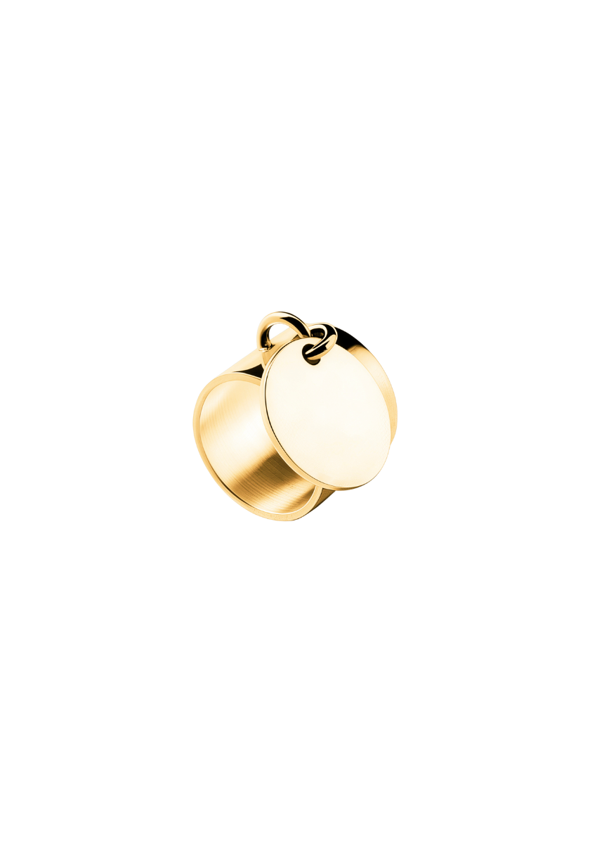 Yellow Gold Medal Ring
