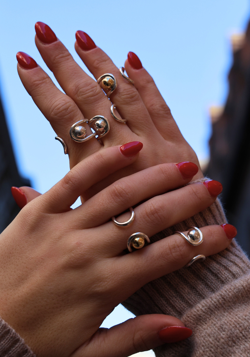 Bague Nina Or Jaune et Argent