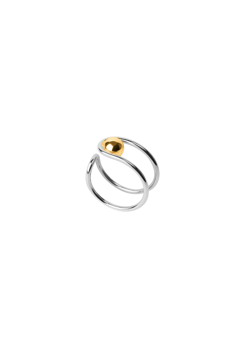 Bague Nina Or Jaune et Argent