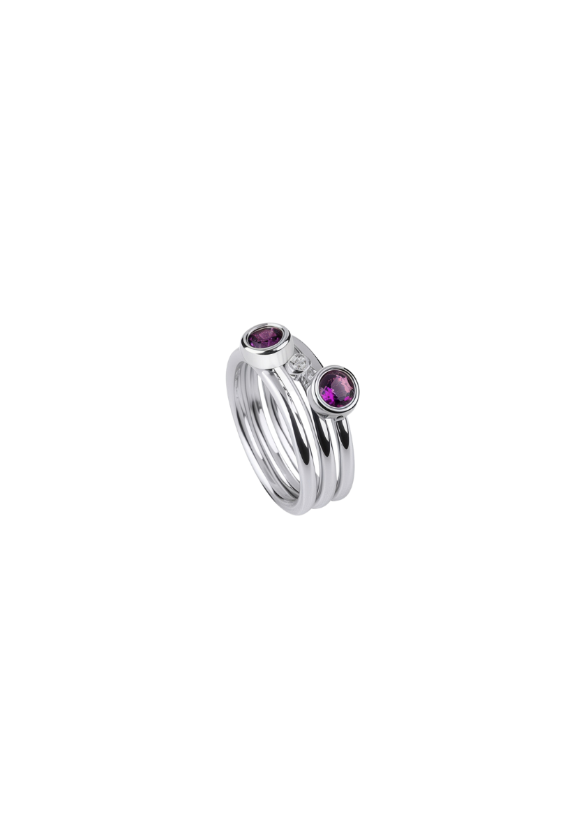 Seven 3-Stone Ring Set