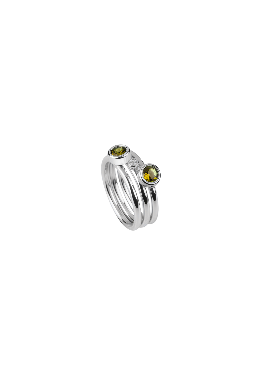 Seven 3-Stone Ring Set