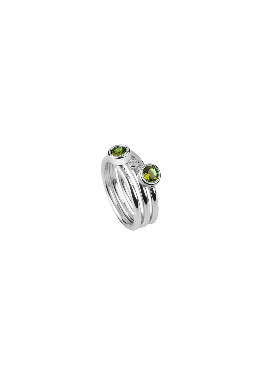 Seven 3-Stone Ring Set