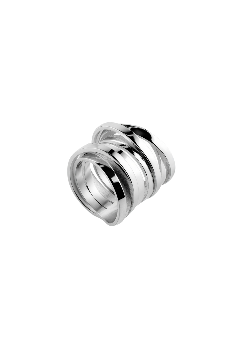 Large Spiral Ring