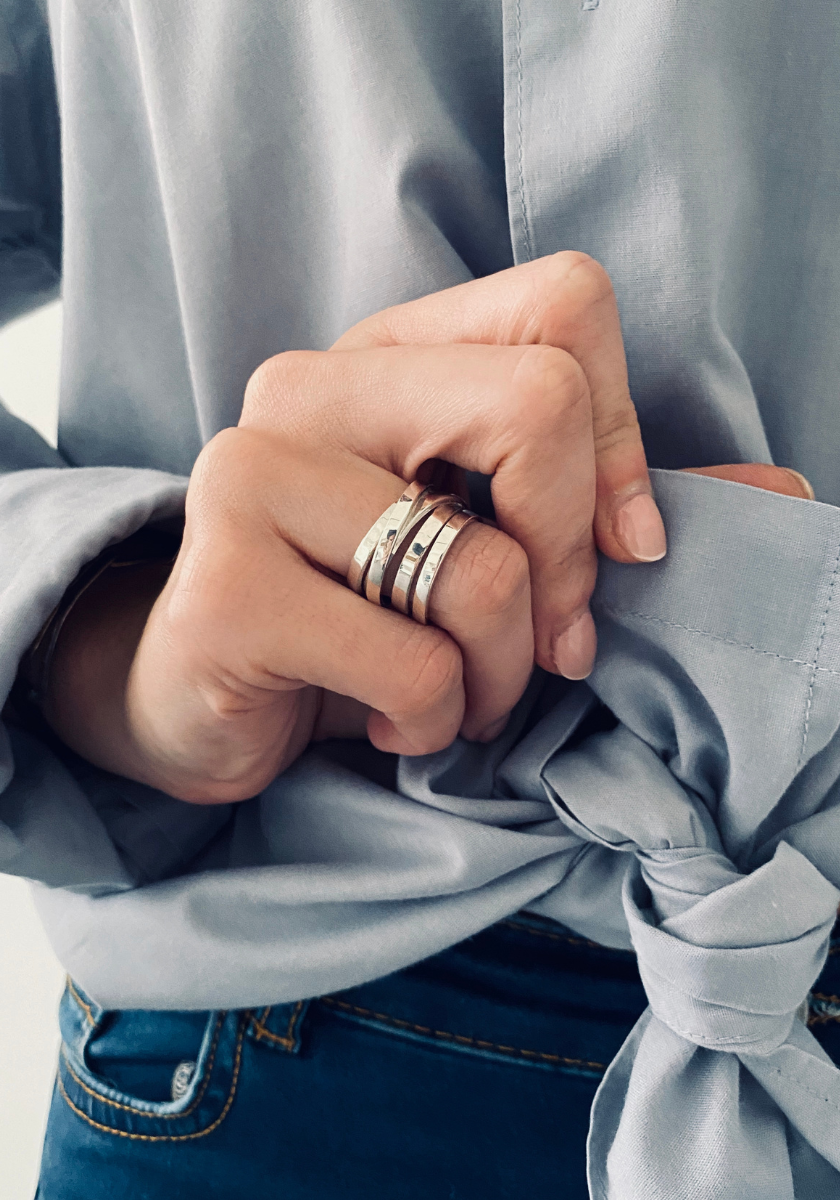 Small Spiral Ring