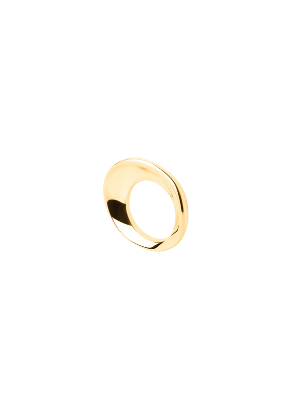 Small Vermeil Stone Ring