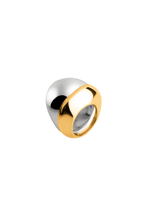 Silver & Vermeil Stone Rings SM