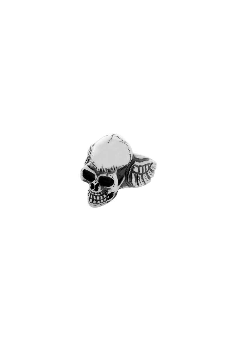 Winged Skull Ring