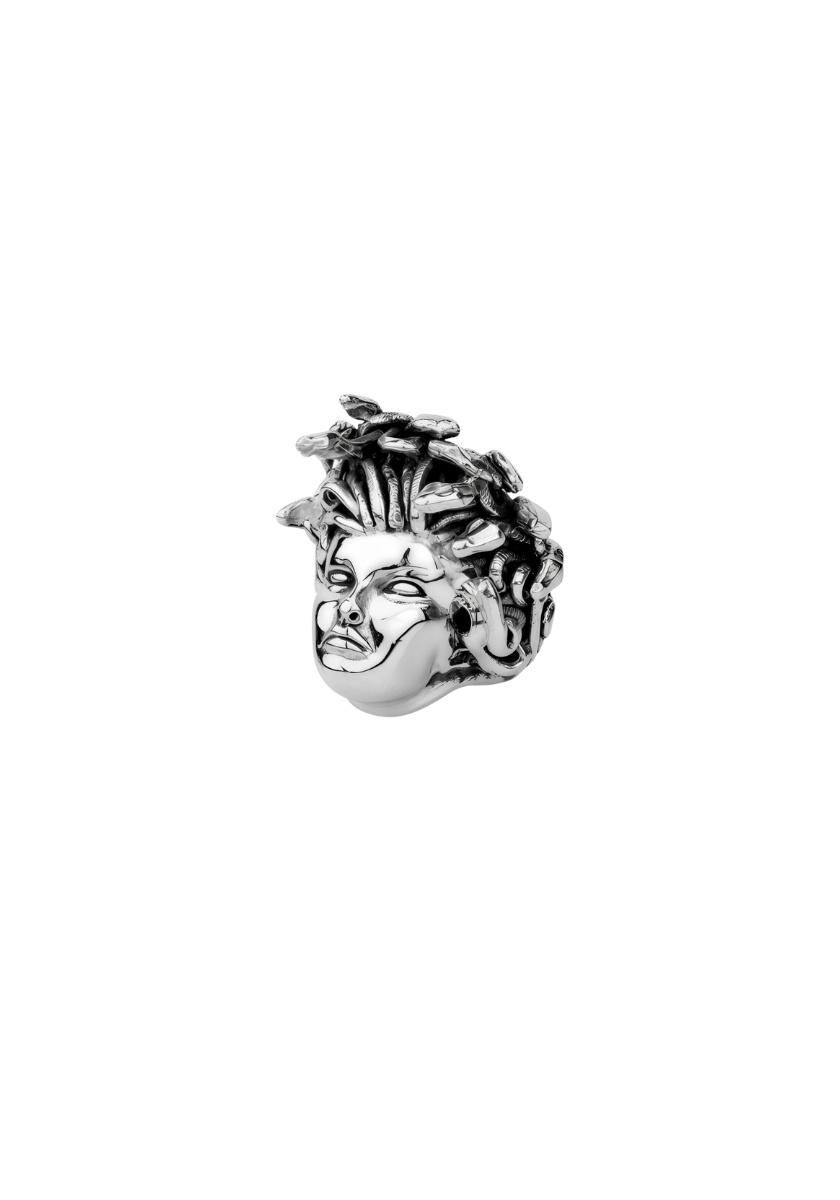 Gorgon's Head Ring