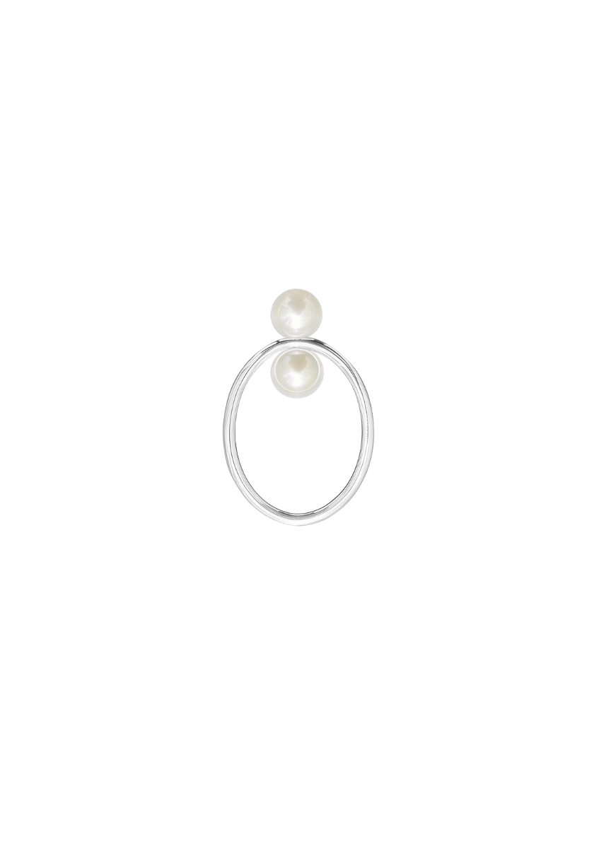 Bague Pénélope Double Perle