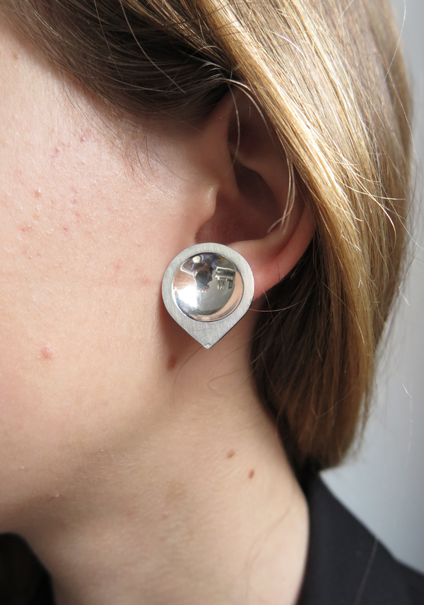 Google Clip Earrings