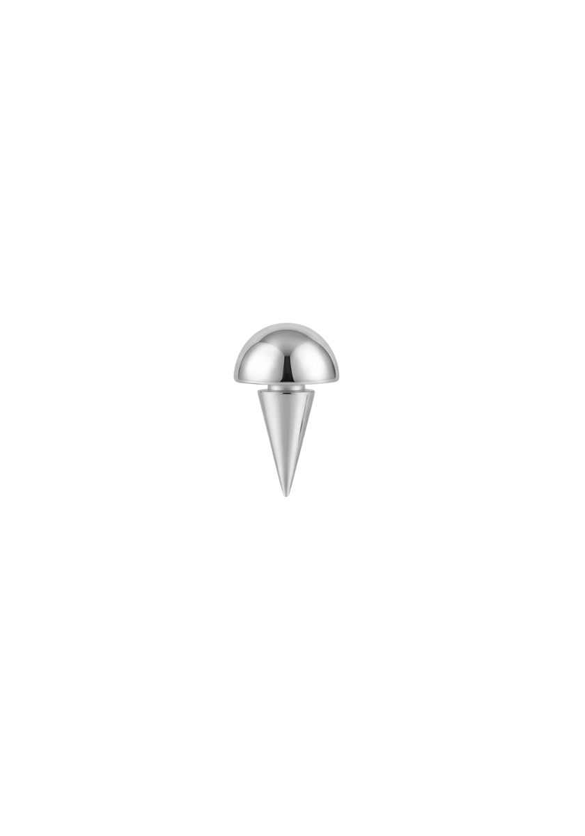 Small Intertwined Sphere Stud Earring