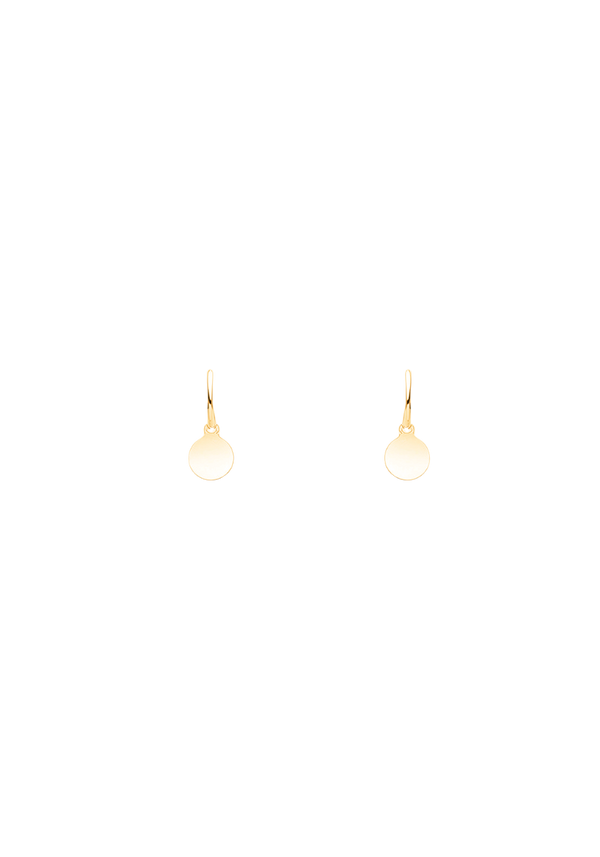 Boucles d'oreilles Médaille Dormeuse BB Or
