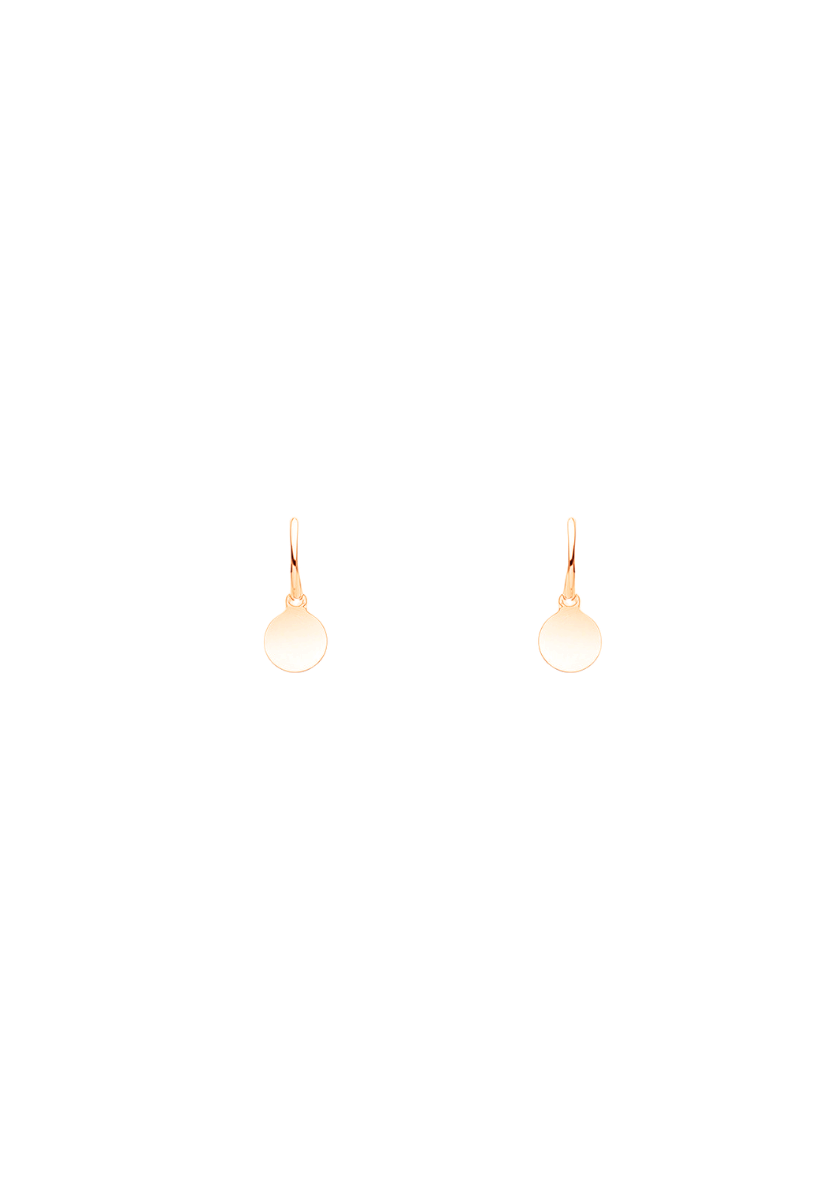 Boucles d'oreilles Médaille Dormeuse BB Or