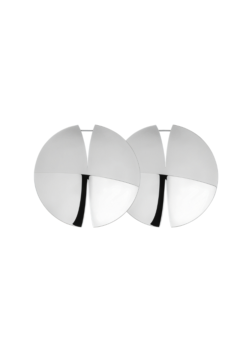 Large Shield Earrings