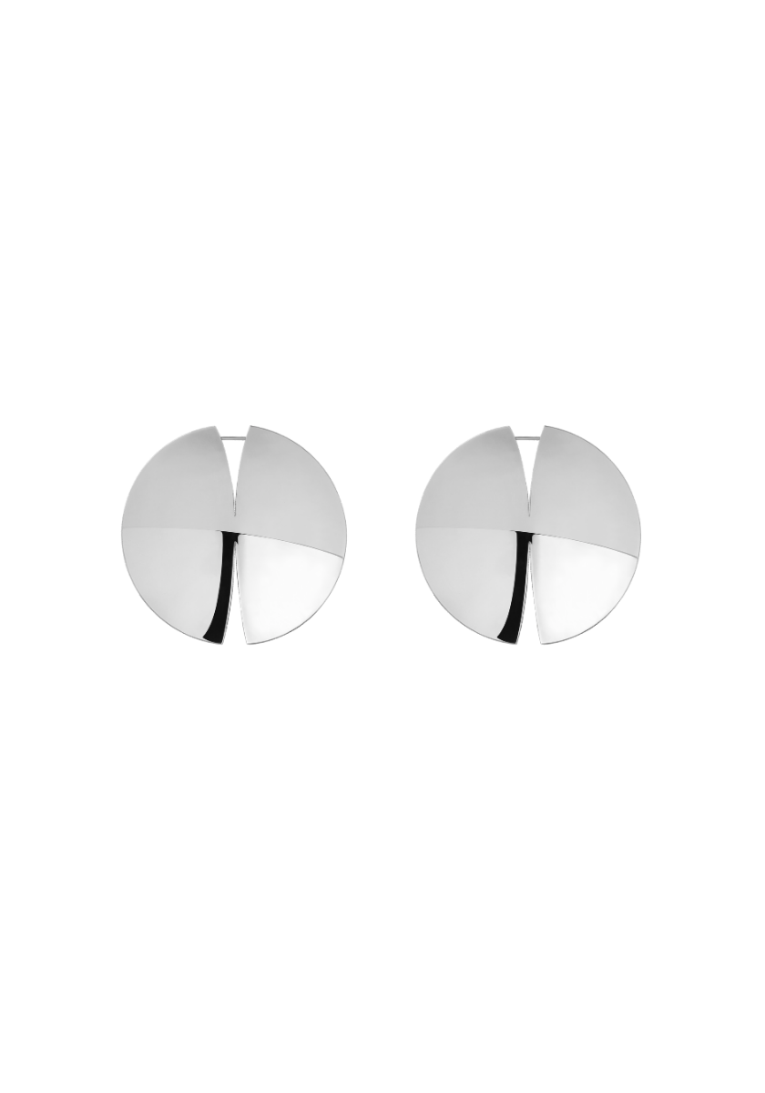Medium Shield Earrings