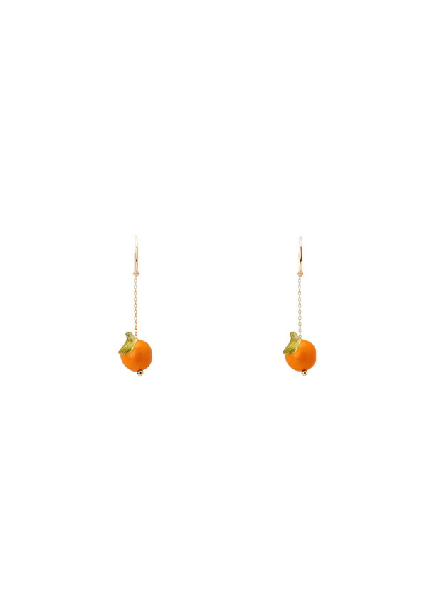Boucles d'oreilles Clémentine Or Jaune Petit Modèle
