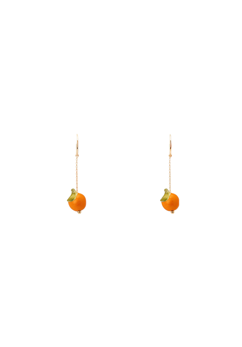 Boucles d'oreilles Clémentine Or Jaune Petit Modèle