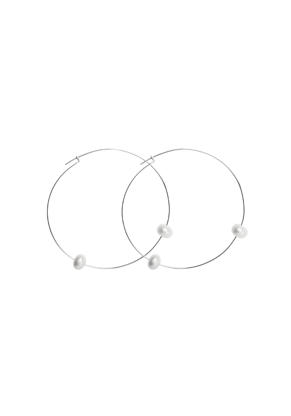Large Bubbies Hoop Earrings