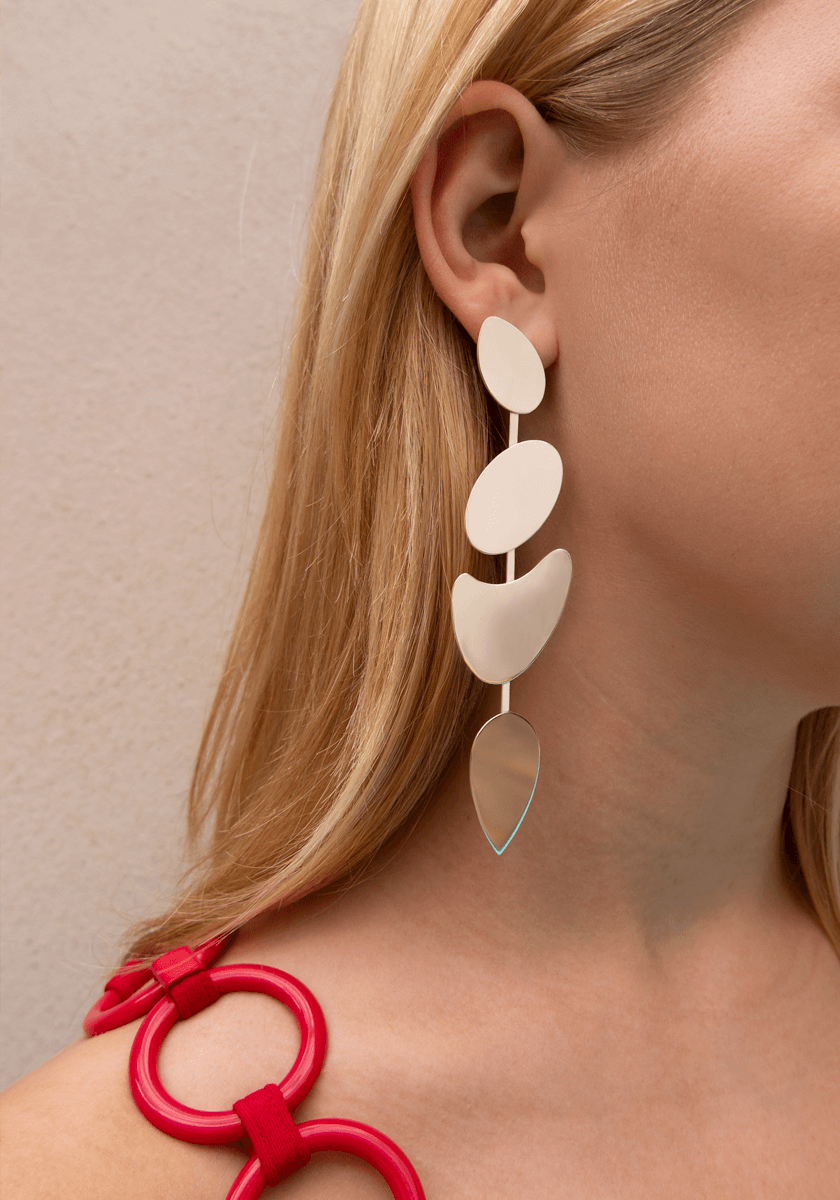 Asymmetrical Waterdrop Earrings