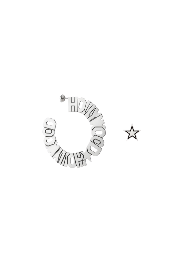 Asymmetrical Hollywood Earrings