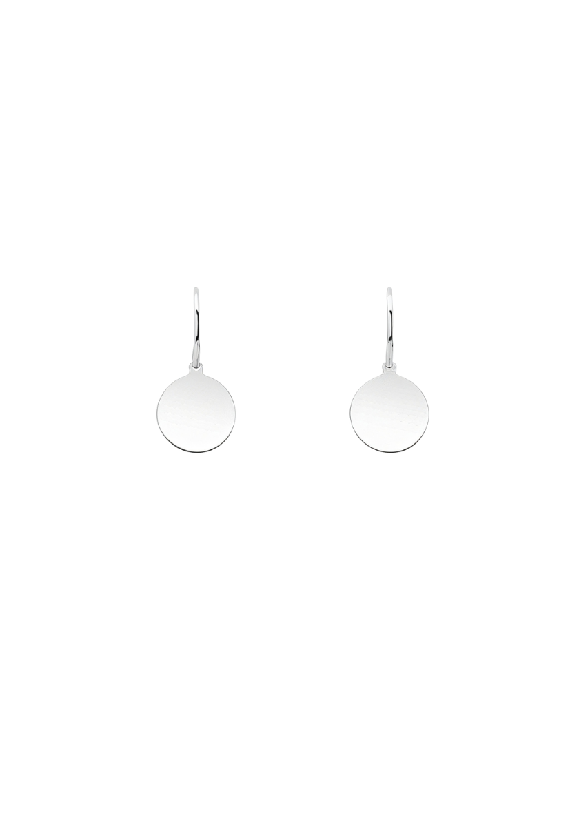 Sleeper Medal Earrings