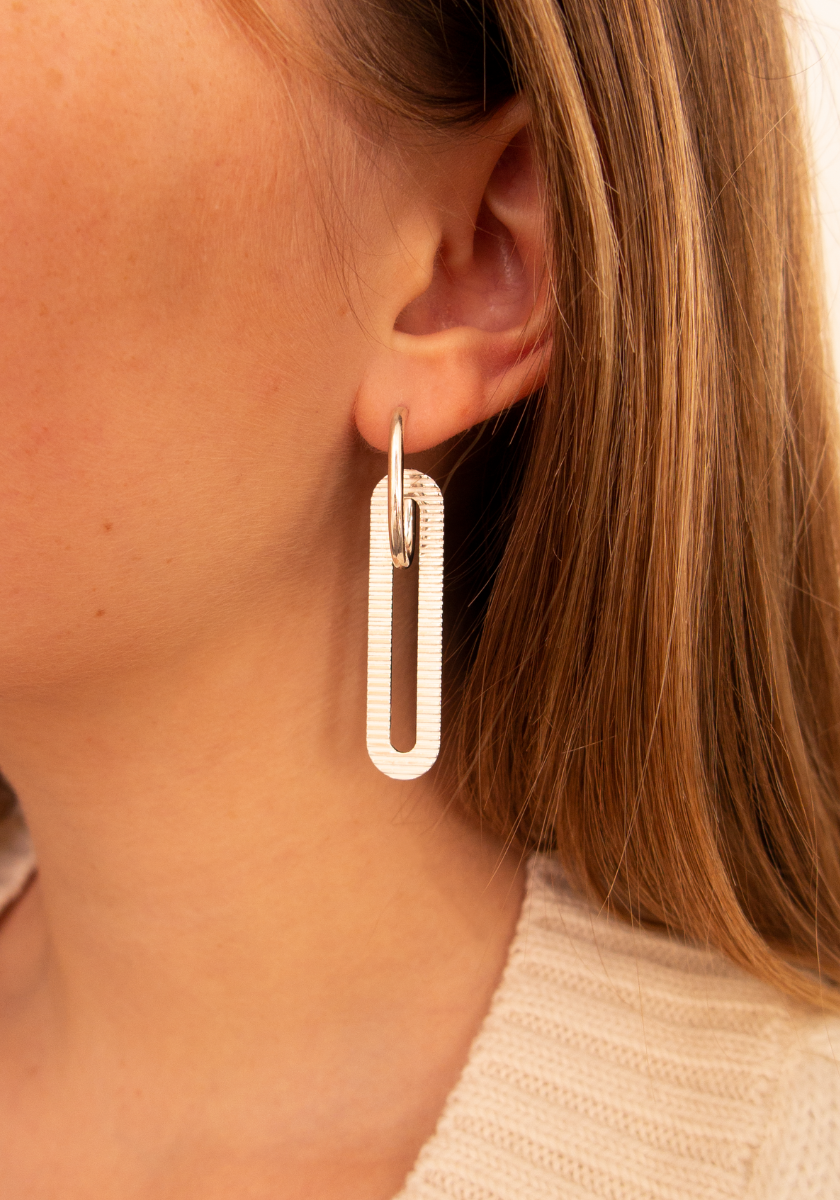 Boucles d'oreilles Nodo Marin Grand Modèle