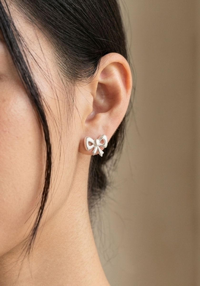 Boucles d'oreilles Noeud BB