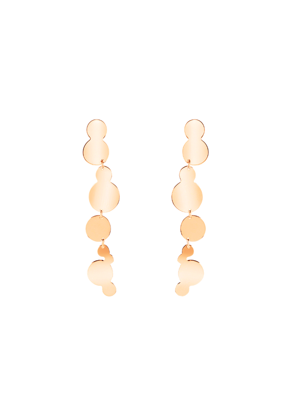 Boucles d'oreilles Nuage Articulées Or