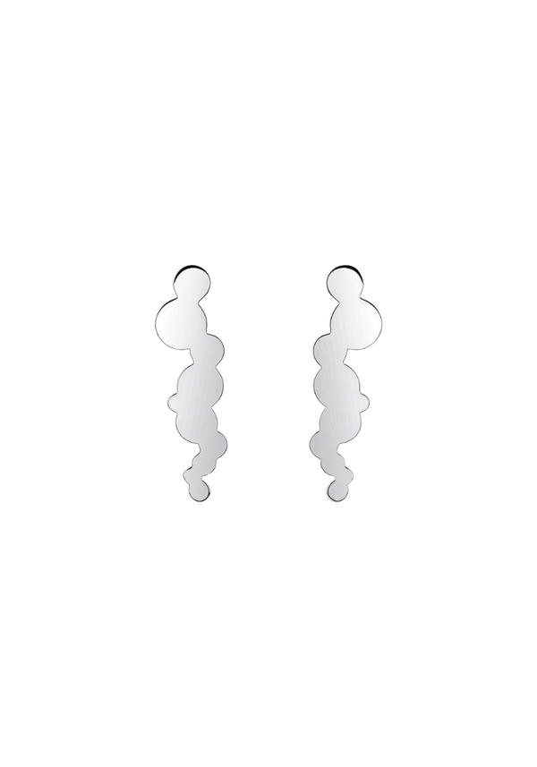 Boucles d'oreilles Nuage Tige