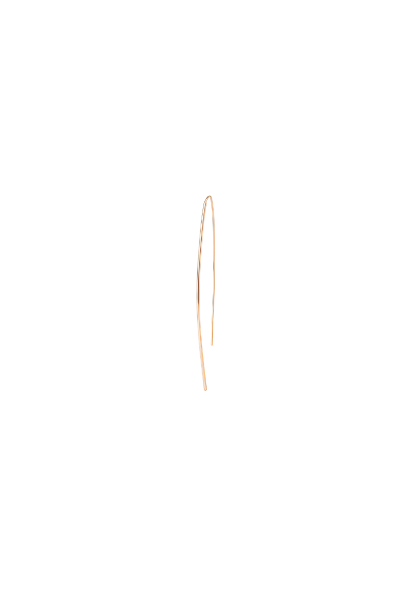 Small Parenthesis Mono Earring