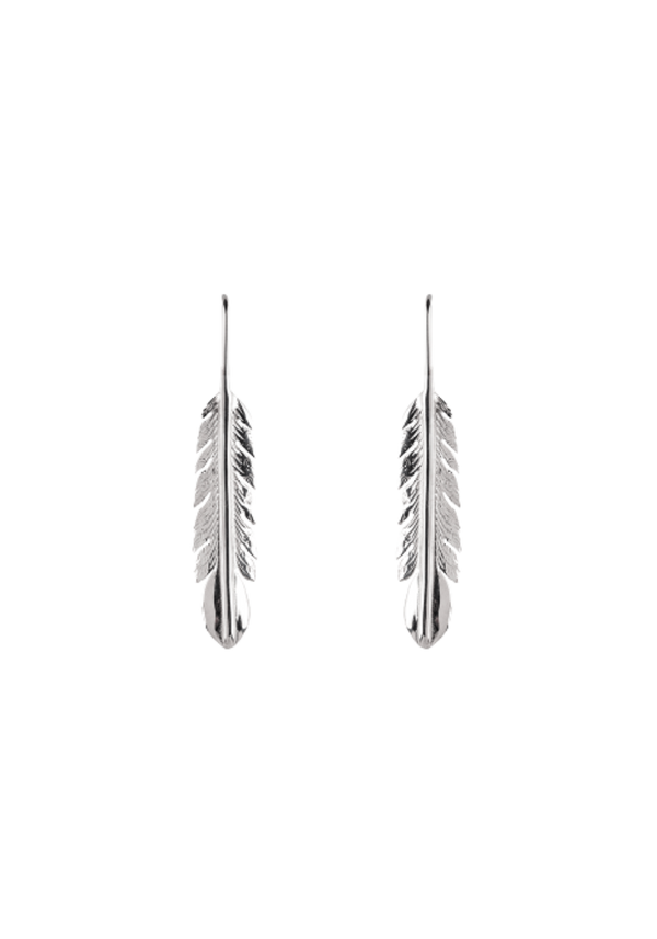 Feather Sleeper Earrings