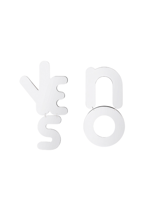 Yes No Earrings