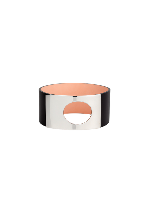Leather Magnifying Glass Bracelet