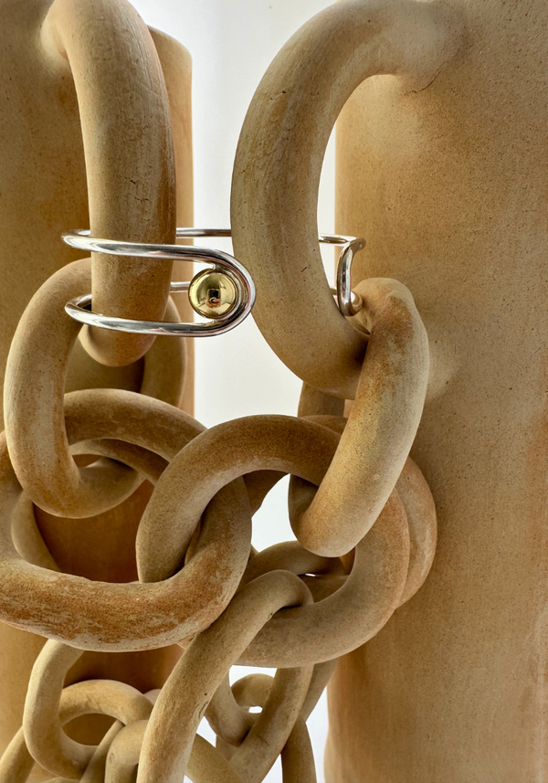 Yellow Gold and Silver Nina Bracelet