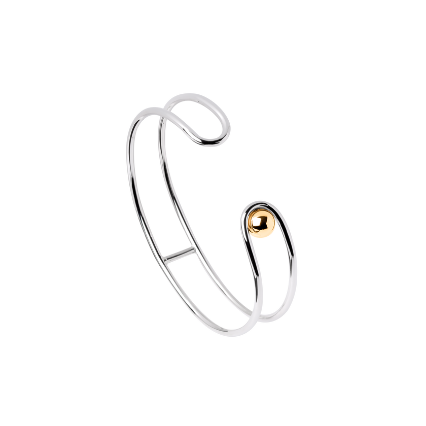 Bracelet Nina Or Jaune et Argent