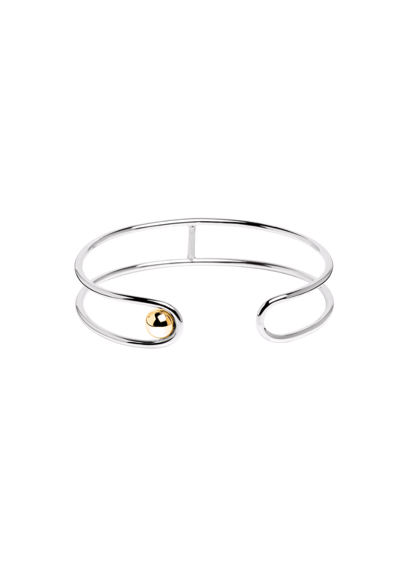 Bracelet Nina Or Jaune et Argent