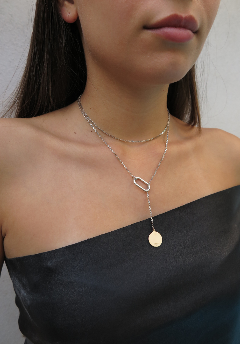 Collier Léa Or et Argent