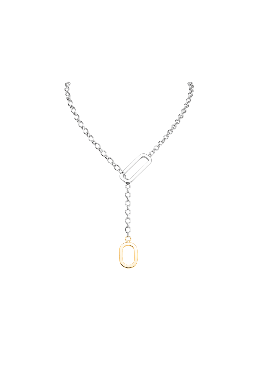 Collier Lio Or Jaune et Argent