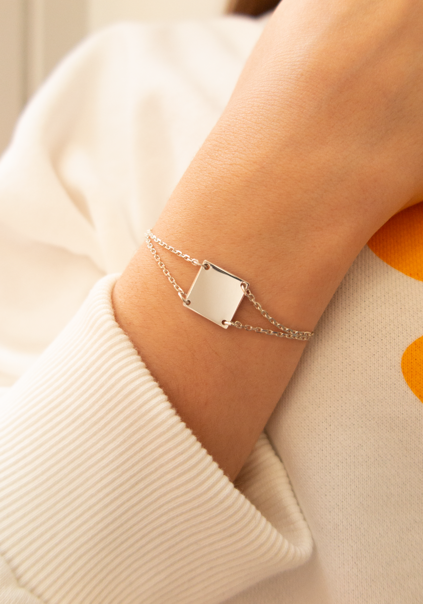 Square Chain Bracelet