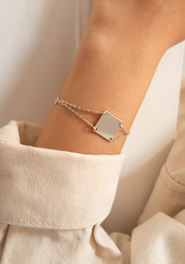 Square Chain Bracelet