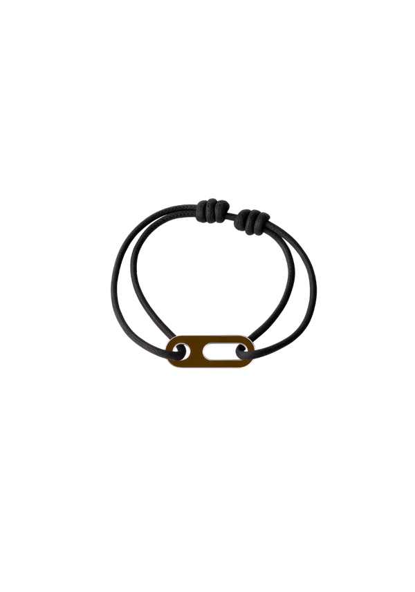 Lacquered Circé Silver Cord Bracelet