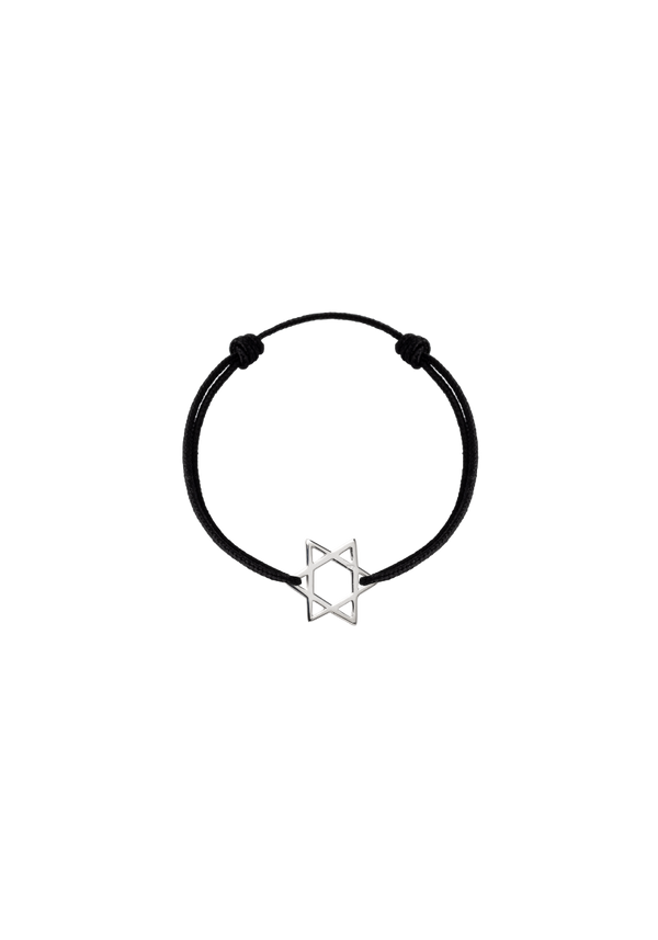 Star of David Cord Bracelet